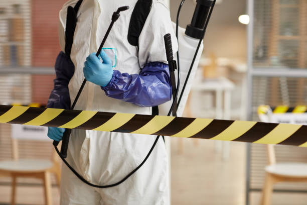 Professional Crime Scene Cleanup technician working in Taftville, CT